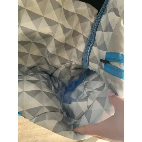 Cross Sweden Ski Jacket Mens L Insulated Snowboard Waterproof Blue Black - Picture 15 of 16